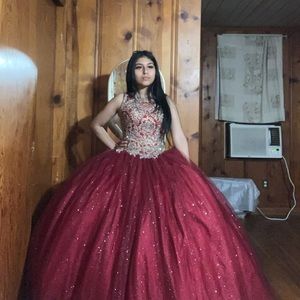 A full sparkly moron quince dress ✨